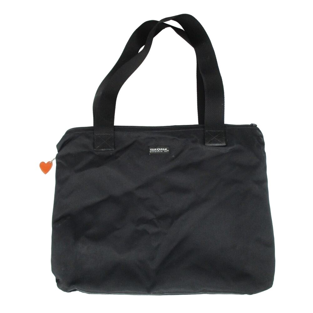 Yak Pak Black and Green Color with 3 Pouches and 2 Zippers